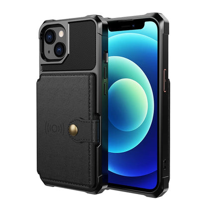 Magnetic Wallet Card Bag Leather Case, For iPhone 13 mini, For iPhone 13, For iPhone 13 Pro, For iPhone 13 Pro Max