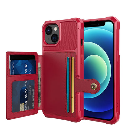 Magnetic Wallet Card Bag Leather Case, For iPhone 13 mini, For iPhone 13, For iPhone 13 Pro, For iPhone 13 Pro Max