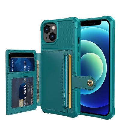 Magnetic Wallet Card Bag Leather Case, For iPhone 13 mini, For iPhone 13, For iPhone 13 Pro, For iPhone 13 Pro Max