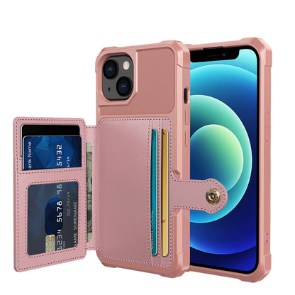 Magnetic Wallet Card Bag Leather Case, For iPhone 13 mini, For iPhone 13, For iPhone 13 Pro, For iPhone 13 Pro Max