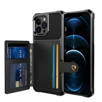 Magnetic Wallet Card Bag Leather Case, For iPhone 13 mini, For iPhone 13, For iPhone 13 Pro, For iPhone 13 Pro Max