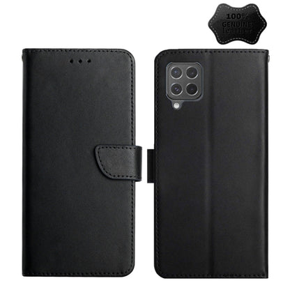 Genuine Leather Fingerprint-proof Horizontal Flip Phone Case, For Samsung Galaxy A91, For Samsung Galaxy F52 5G, For Samsung Galaxy J2 Prime, For Samsung Galaxy M10 / A10, For Samsung Galaxy M21 / M30s, For Samsung Galaxy M31, For Samsung Galaxy M51   ...
