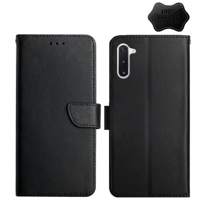 Genuine Leather Fingerprint-proof Horizontal Flip Phone Case, For Samsung Galaxy A91, For Samsung Galaxy F52 5G, For Samsung Galaxy J2 Prime, For Samsung Galaxy M10 / A10, For Samsung Galaxy M21 / M30s, For Samsung Galaxy M31, For Samsung Galaxy M51   ...