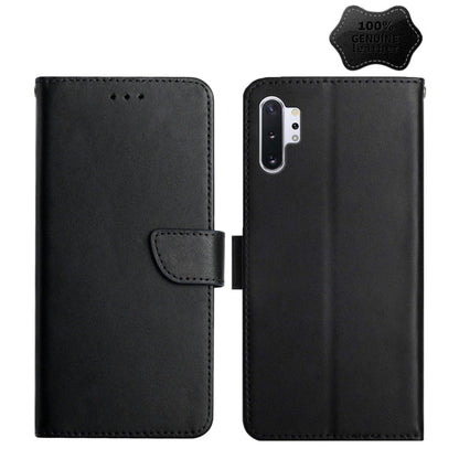 Genuine Leather Fingerprint-proof Horizontal Flip Phone Case, For Samsung Galaxy A91, For Samsung Galaxy F52 5G, For Samsung Galaxy J2 Prime, For Samsung Galaxy M10 / A10, For Samsung Galaxy M21 / M30s, For Samsung Galaxy M31, For Samsung Galaxy M51   ...