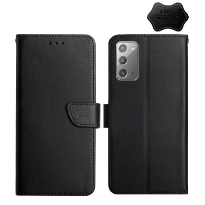Genuine Leather Fingerprint-proof Horizontal Flip Phone Case, For Samsung Galaxy A91, For Samsung Galaxy F52 5G, For Samsung Galaxy J2 Prime, For Samsung Galaxy M10 / A10, For Samsung Galaxy M21 / M30s, For Samsung Galaxy M31, For Samsung Galaxy M51   ...