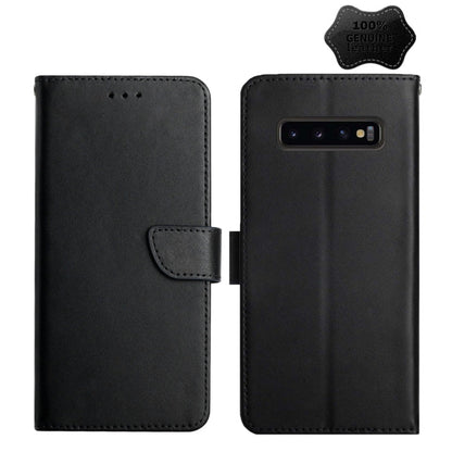 Genuine Leather Fingerprint-proof Horizontal Flip Phone Case, For Samsung Galaxy Note20 Ultra, For Samsung Galaxy S10, For Samsung Galaxy S10e, For Samsung Galaxy S10+, For Samsung Galaxy S20, For Samsung Galaxy S20 FE, For Samsung Galaxy S20+         ...