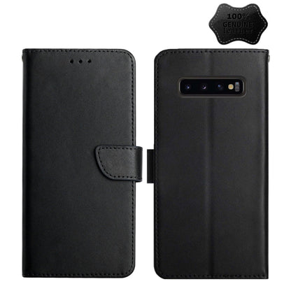 Genuine Leather Fingerprint-proof Horizontal Flip Phone Case, For Samsung Galaxy Note20 Ultra, For Samsung Galaxy S10, For Samsung Galaxy S10e, For Samsung Galaxy S10+, For Samsung Galaxy S20, For Samsung Galaxy S20 FE, For Samsung Galaxy S20+         ...