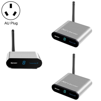 Measy AV530-2 5.8GHz Wireless Audio / Video Transmitter + 2 Receiver, Transmission Distance: 300m,, Black EU Plug, Black AU Plug, Black UK Plug, Silver UK Plug, Silver AU Plug, Silver EU Plug