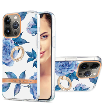 Ring IMD Flowers TPU Phone Case, For iPhone 13 mini, For iPhone 13, For iPhone 13 Pro, For iPhone 13 Pro Max