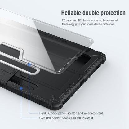 NILLKIN Bumper Pro Camshield Tablet Leather Case, For Samsung Galaxy Tab S8