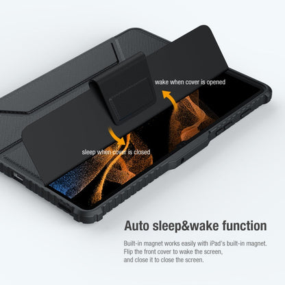 NILLKIN Bumper Pro Camshield Tablet Leather Case, For Samsung Galaxy Tab S8