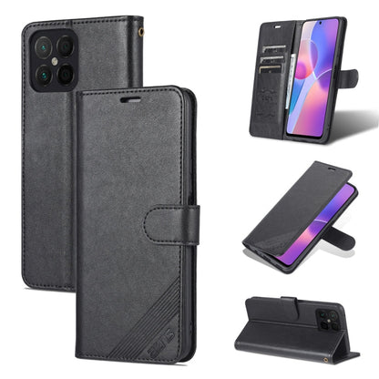 AZNS Sheepskin Texture Flip Leather Phone Case, For U-Magic Enjoy 50 Plus, For Honor X8 / X30i