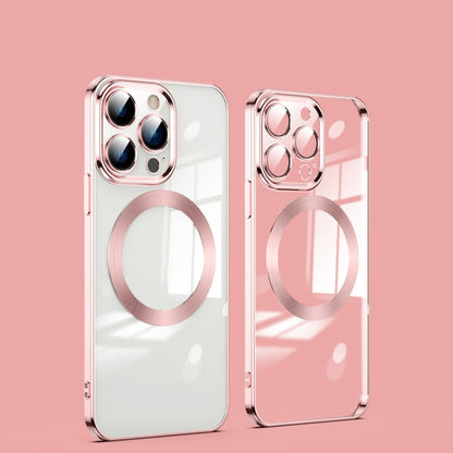 MagSafe Magnetic Electroplated Phone Case, For iPhone 12 mini, For iPhone 12, For iPhone 12 Pro, For iPhone 12 Pro Max