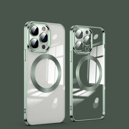 MagSafe Magnetic Electroplated Phone Case, For iPhone 12 mini, For iPhone 12, For iPhone 12 Pro, For iPhone 12 Pro Max