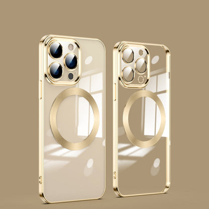 MagSafe Magnetic Electroplated Phone Case, For iPhone 12 mini, For iPhone 12, For iPhone 12 Pro, For iPhone 12 Pro Max