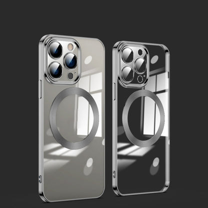 MagSafe Magnetic Electroplated Phone Case, For iPhone 13 mini, For iPhone 13, For iPhone 13 Pro, For iPhone 13 Pro Max