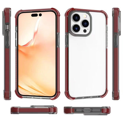 Acrylic Four Corners Shockproof Phone Case, For iPhone 14, For iPhone 14 Pro