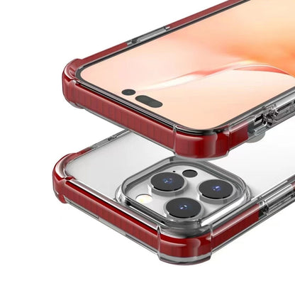 Acrylic Four Corners Shockproof Phone Case, For iPhone 14, For iPhone 14 Pro