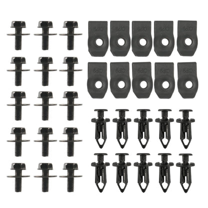 35 in 1 Car Hood Fender Bumper Fixing Kit for Infiniti G35 Sedan 2003-2008, A6854
