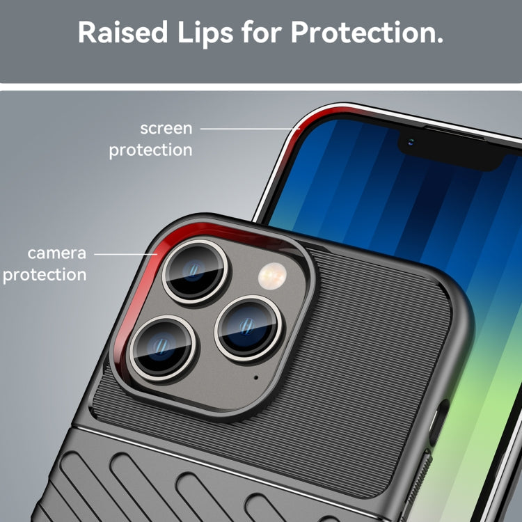 Thunderbolt Shockproof TPU Phone Case, For iPhone 14 Plus, For iPhone 14 Pro Max
