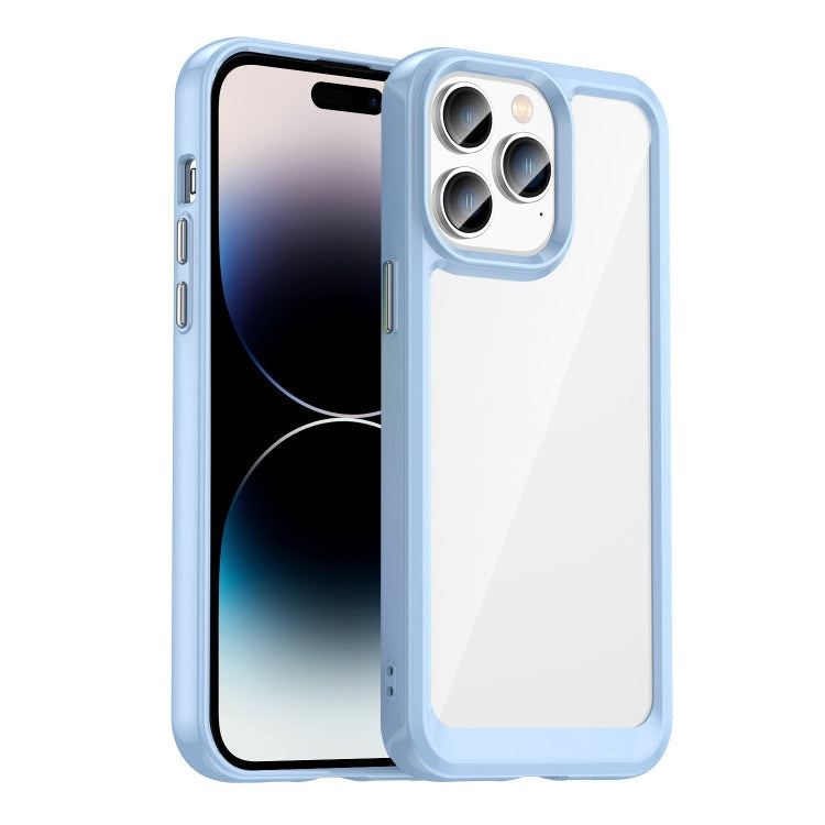 Colorful Series Acrylic + TPU Phone Case, For iPhone 14, For iPhone 14 Pro, For iPhone 14 Pro Max