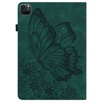 Big Butterfly Embossed Smart Leather Tablet Case, For iPad Pro 11 2022 / 2021&2020 / Air 2020 / 11 2024