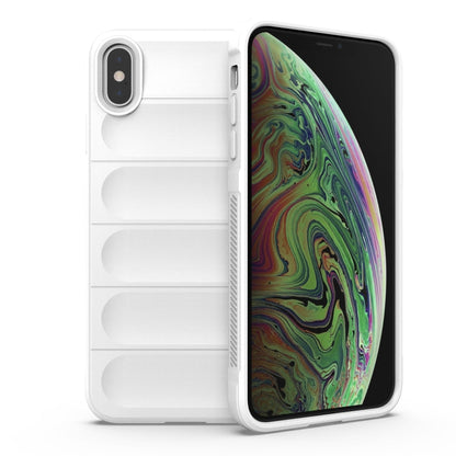 Magic Shield TPU + Flannel Phone Case, For iPhone XR, For iPhone XS / X