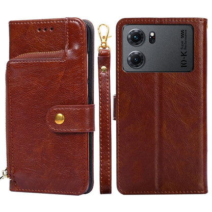 Zipper Bag Leather Phone Case, For OPPO Find X5 Pro, For OPPO K10 5G, For OPPO K10 Pro 5G, For OPPO Reno7 4G/F21 Pro 4G, For OPPO Reno7 5G Global/Find X5 Lite, For OPPO Realme 9 Pro