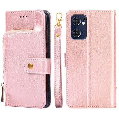 Zipper Bag Leather Phone Case, For OPPO Find X5 Pro, For OPPO K10 5G, For OPPO K10 Pro 5G, For OPPO Reno7 4G/F21 Pro 4G, For OPPO Reno7 5G Global/Find X5 Lite, For OPPO Realme 9 Pro