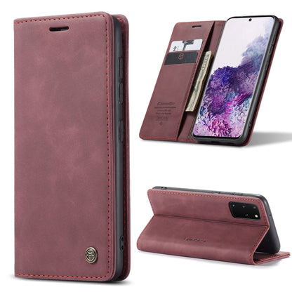 CaseMe Multifunctional Horizontal Flip Leather Case, with Card Slot & Holder & Wallet, For Galaxy S20, For Galaxy S20 Plus, For Galaxy S20 Ultra