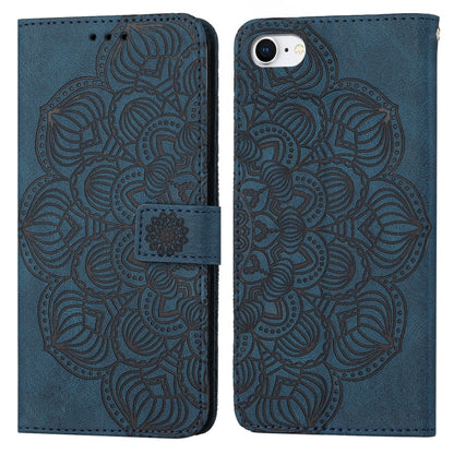 Mandala Embossed Flip Leather Phone Case, For iPhone XS Max, For iPhone SE 2022 / 2020 / 8 / 7, For iPhone 7 Plus / 8 Plus