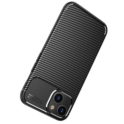 Carbon Fiber Texture TPU Phone Case, For iPhone 14 Pro Max, For iPhone 14, For iPhone 14 Plus