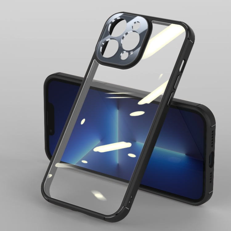 Soft Shield Acrylic Transparent PC Phone Case, For iPhone 12 Pro, For iPhone 12