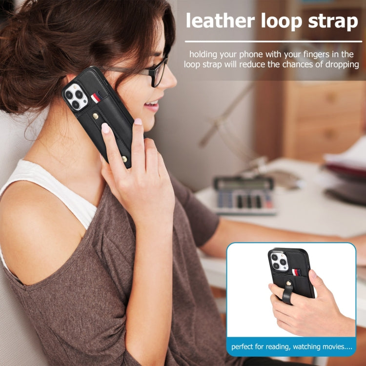 Wristband Kickstand Wallet Leather Phone Case, For iPhone 11 Pro, For iPhone 11 Pro Max, For iPhone X / XS, For iPhone XR