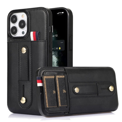 Wristband Kickstand Wallet Leather Phone Case, For iPhone 11 Pro, For iPhone 11 Pro Max, For iPhone X / XS, For iPhone XR
