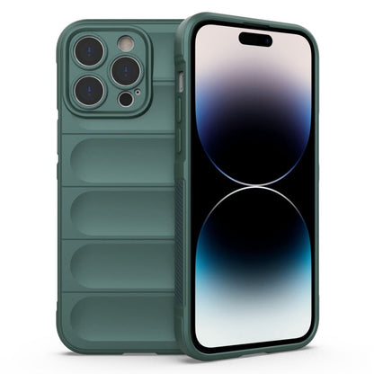 Magic Shield TPU + Flannel Phone Case, For iPhone 14, For iPhone 14 Pro
