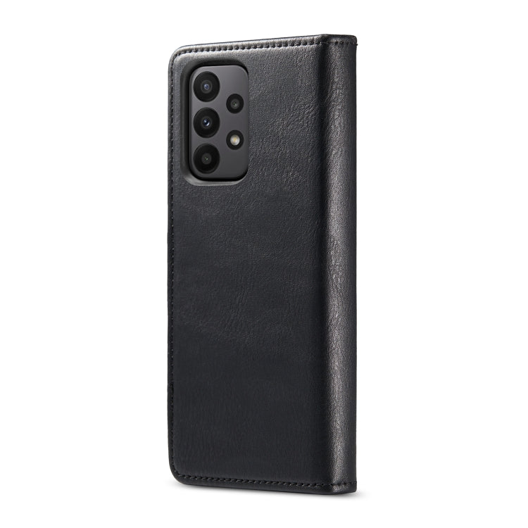DG.MING Crazy Horse Texture Detachable Magnetic Leather Phone Case, For Samsung Galaxy A23 5G