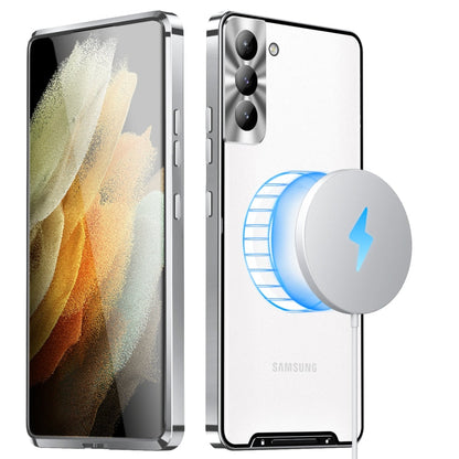 Frosted Metal Phone Case, For Samsung Galaxy S21, For Samsung Galaxy S21+, For Samsung Galaxy S21 Ultra, For Samsung Galaxy S22+