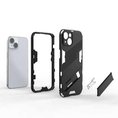 Punk Armor 2 in 1 PC + TPU Phone Case, For iPhone 14, For iPhone 14 Plus, For iPhone 14 Pro