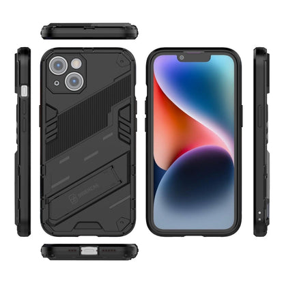 Punk Armor 2 in 1 PC + TPU Phone Case, For iPhone 14, For iPhone 14 Plus, For iPhone 14 Pro