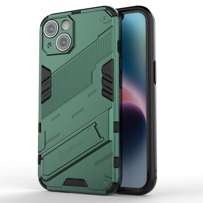 Punk Armor 2 in 1 PC + TPU Phone Case, For iPhone 14, For iPhone 14 Plus, For iPhone 14 Pro