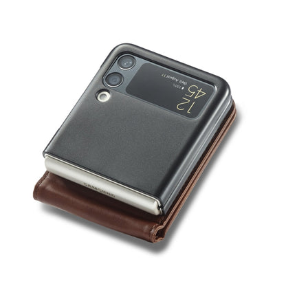LC.IMEEKE Calf Texture Leather Phone Case, For Samsung Galaxy Z Flip4 5G, For Samsung Galaxy Z Fold4 5G