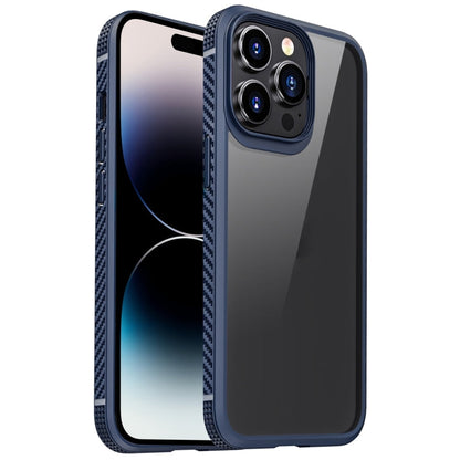 Carbon Fiber Four-corner Airbag Shockproof Case, For iPhone 14 Pro Max, For iPhone 14 Plus, For iPhone 14 Pro