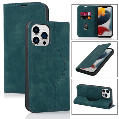 Wireless Charging Magsafe Leather Phone Case, For iPhone 13 Pro Max, For iPhone 13 Pro, For iPhone 13, For iPhone 12 Pro Max