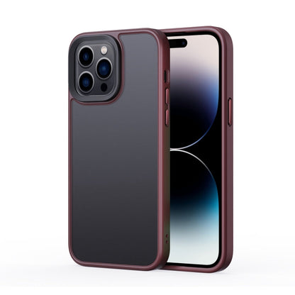 Frosted Back Shockproof Phone Case, For iPhone 14, For iPhone 14 Plus, For iPhone 14 Pro