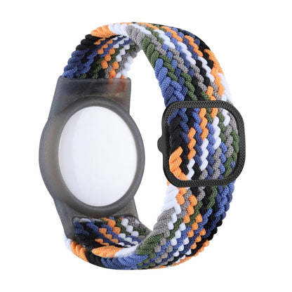 Tracking Locator Nylon Weave Wristband Anti-Lost TPU Case For AirTag 2nd Gen / AirTag 1st Gen