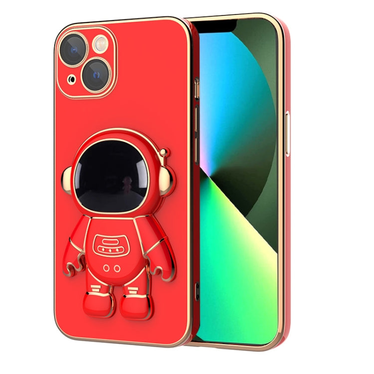 Plating Astronaut Holder Phone Case, For iPhone 13 Pro Max, For iPhone 13 Pro