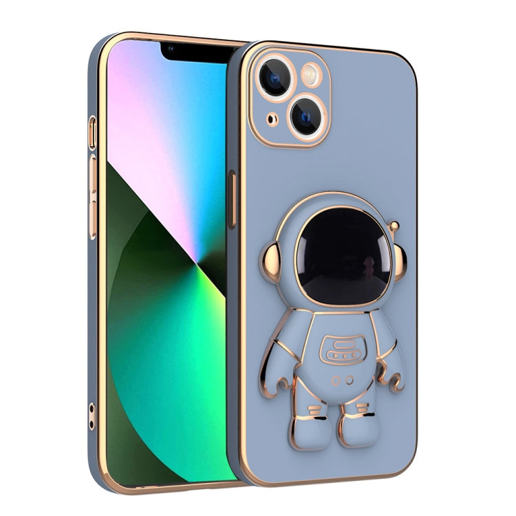 Plating Astronaut Holder Phone Case, For iPhone 13 Pro Max, For iPhone 13 Pro