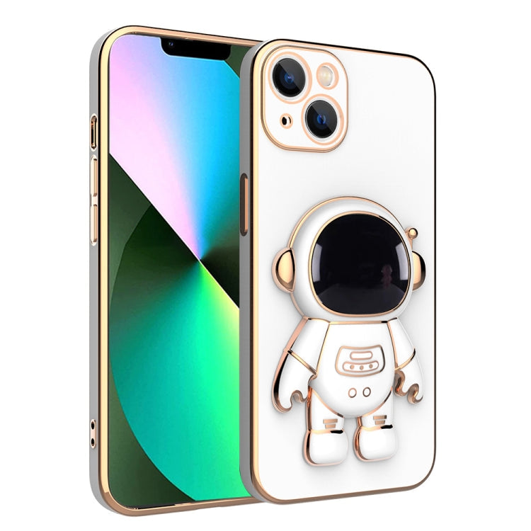 Plating Astronaut Holder Phone Case, For iPhone 13 Pro Max, For iPhone 13 Pro