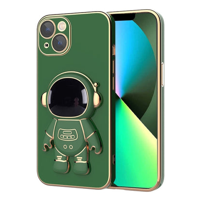 Plating Astronaut Holder Phone Case, For iPhone 13 Pro Max, For iPhone 13 Pro